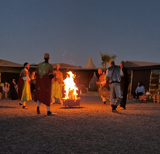 Spectacle de danse berbère